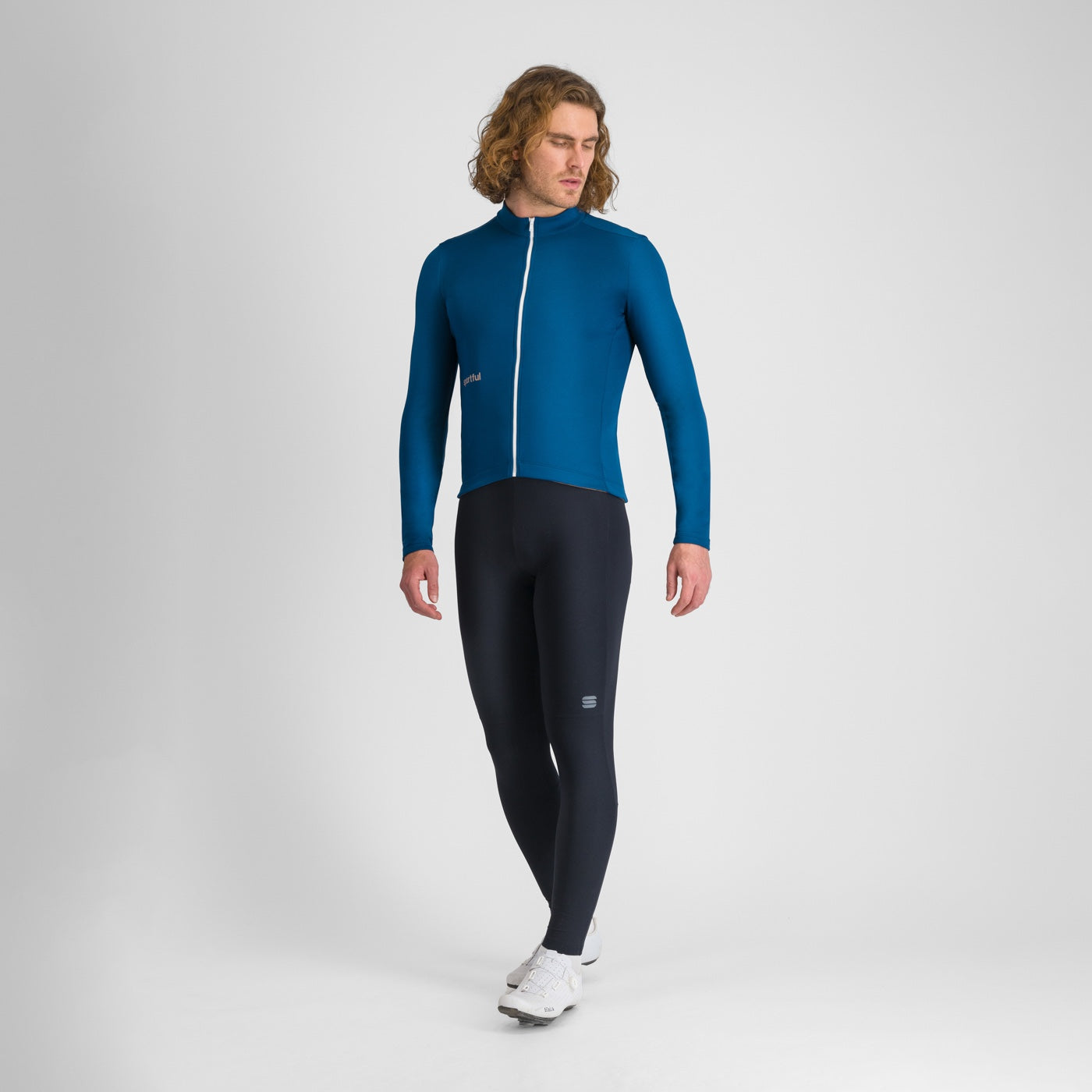 Sportful CLASSIC THERMAL JERSEY teal blu