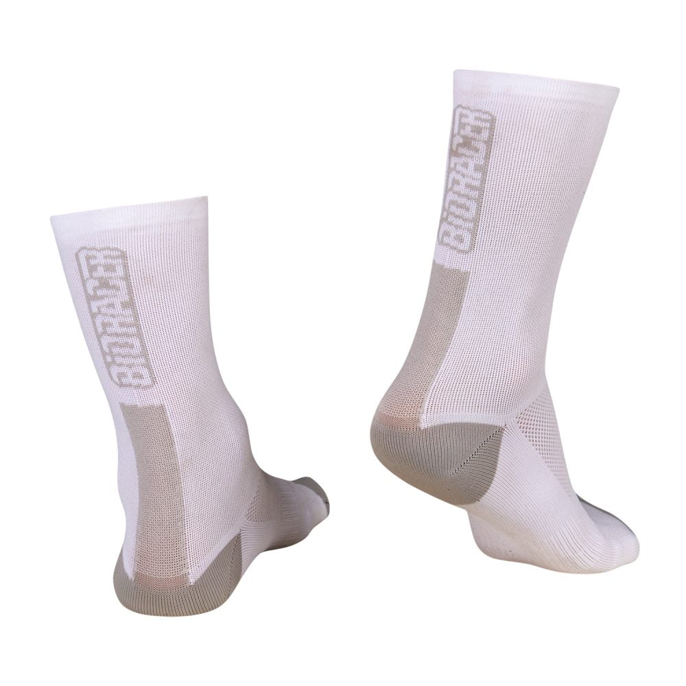 Bioracer Classic Socks fietssokken wit