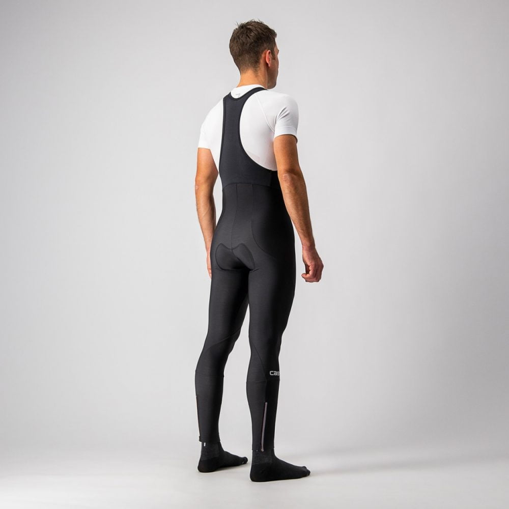 Castelli Entrata Bibtight lange fietsbroek zwart heren