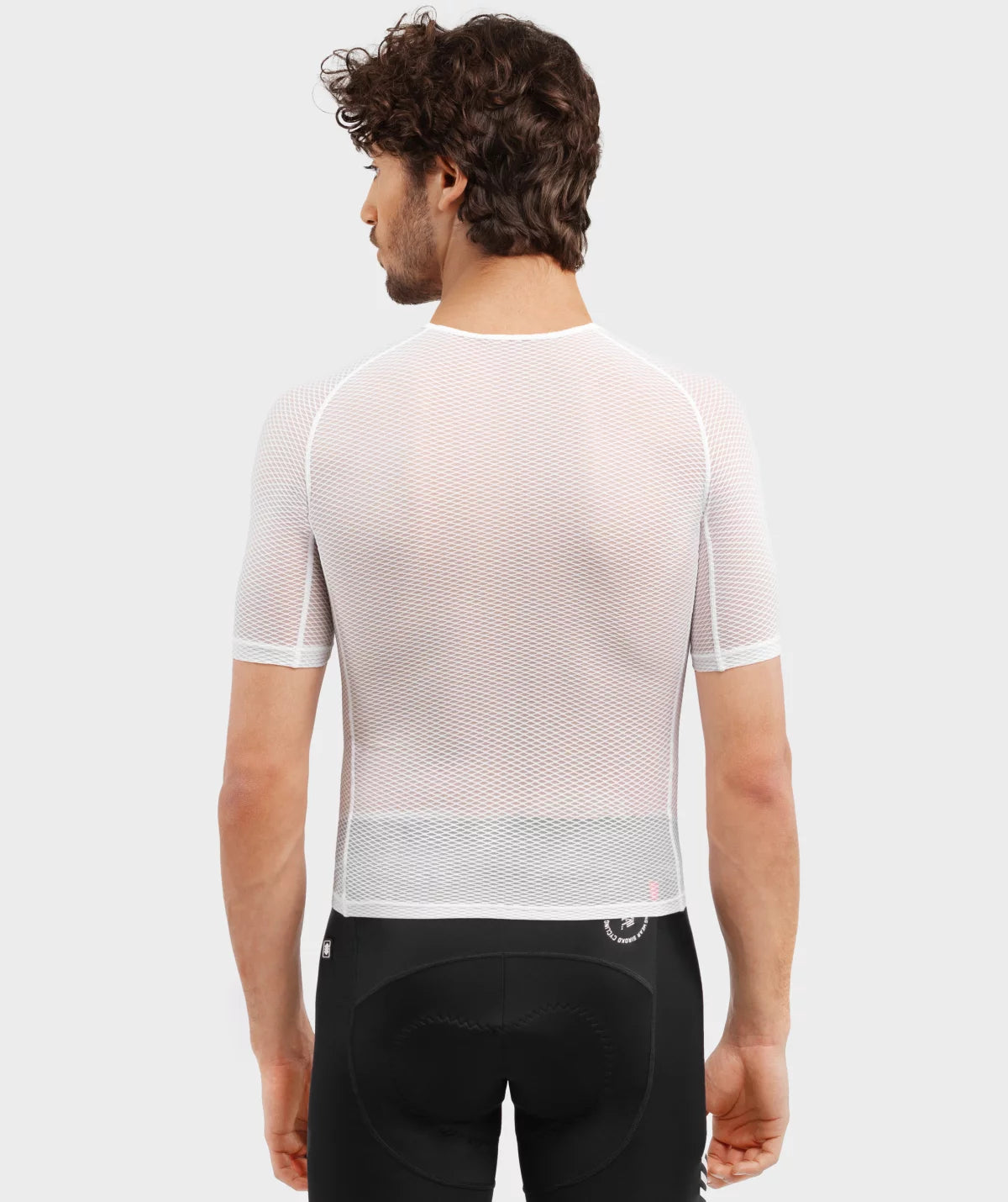 Siroko Clout heren fiets ondershirt wit