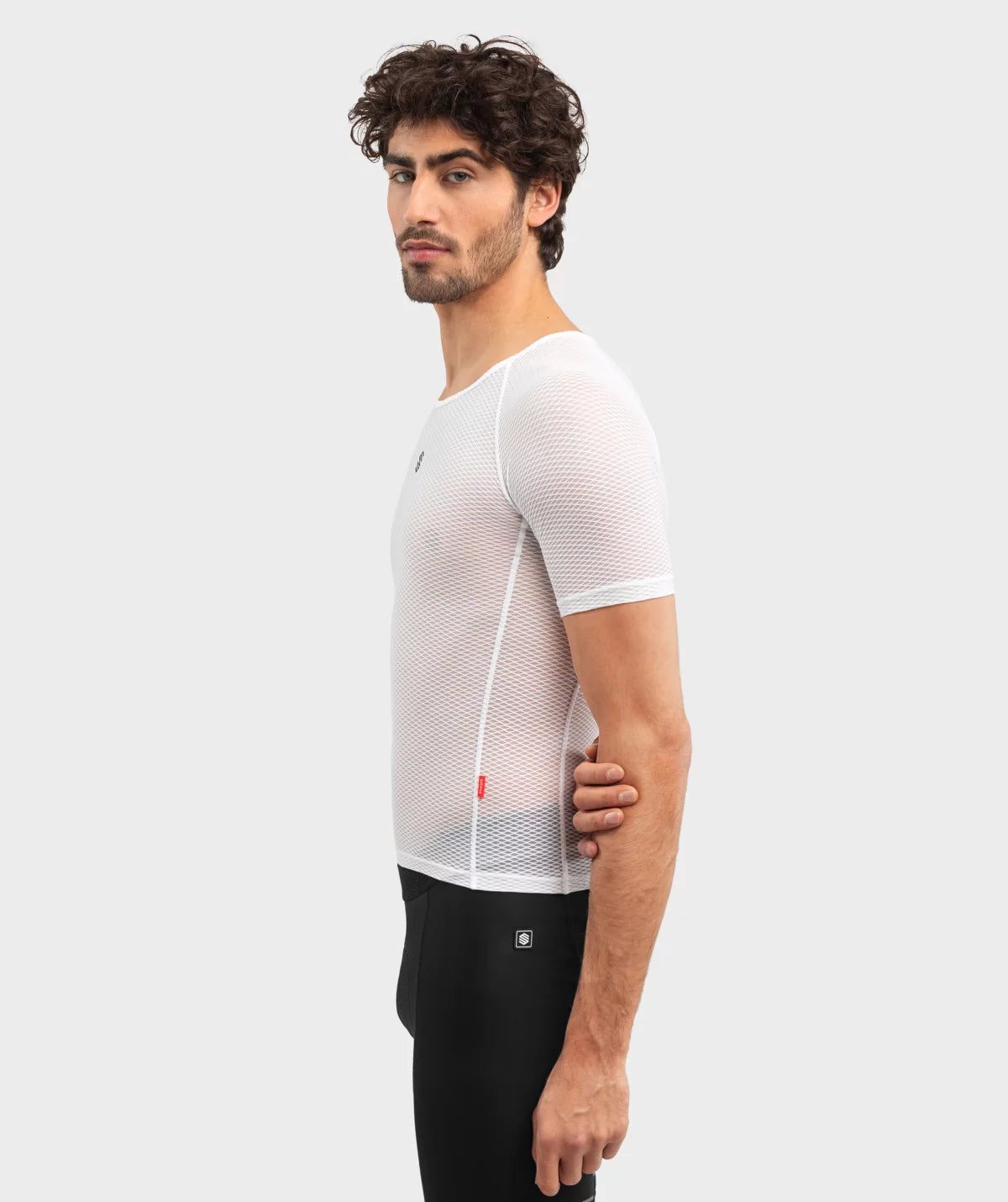 Siroko Clout heren fiets ondershirt wit