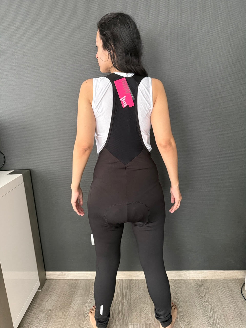 KOM Sports Dames Wielrenbroek Thermisch met Zeem - Premium