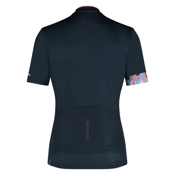 Shimano Mizuki jersey dames fietsshirt donker blauw