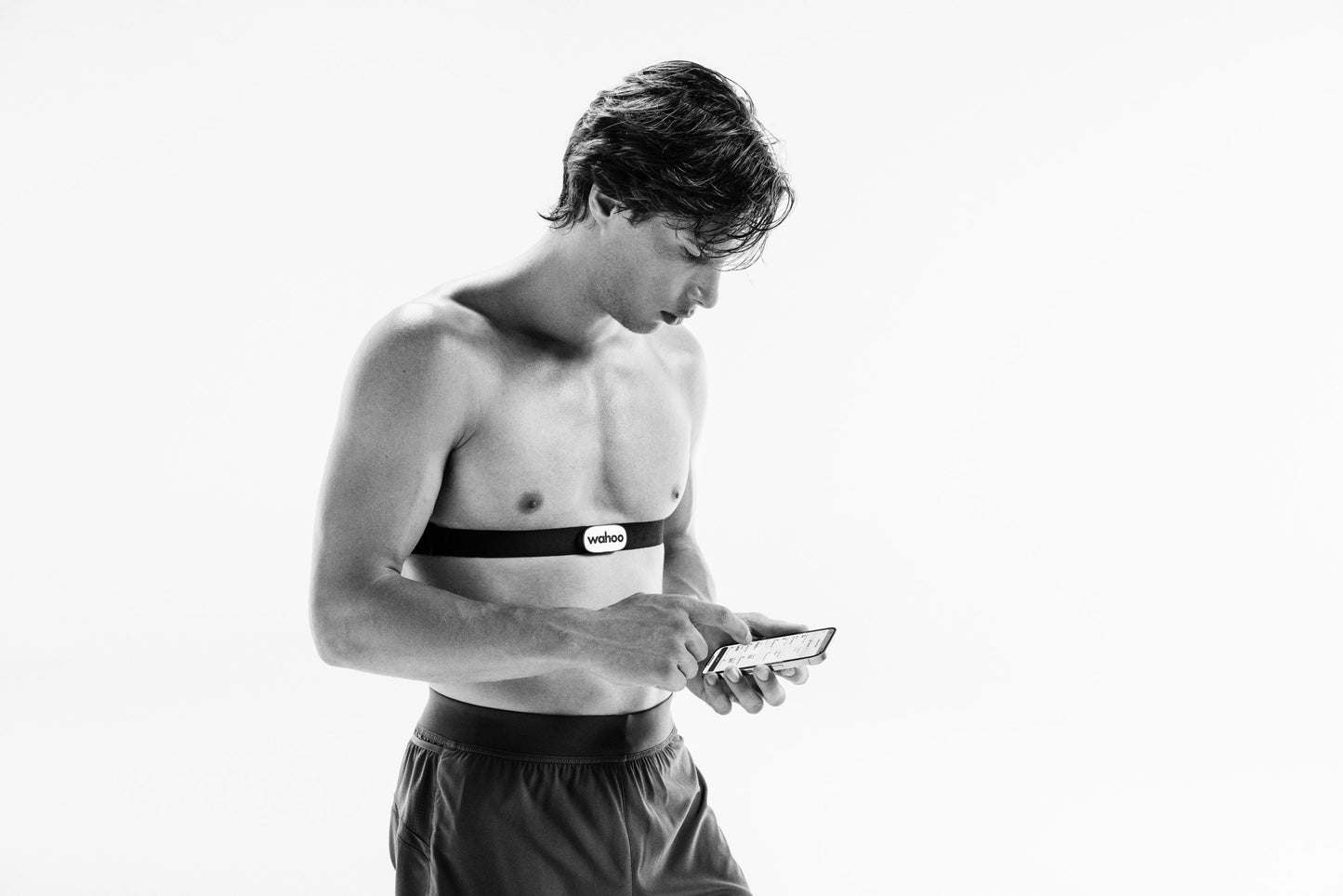 Wahoo Trackr HR hartslagband zwart