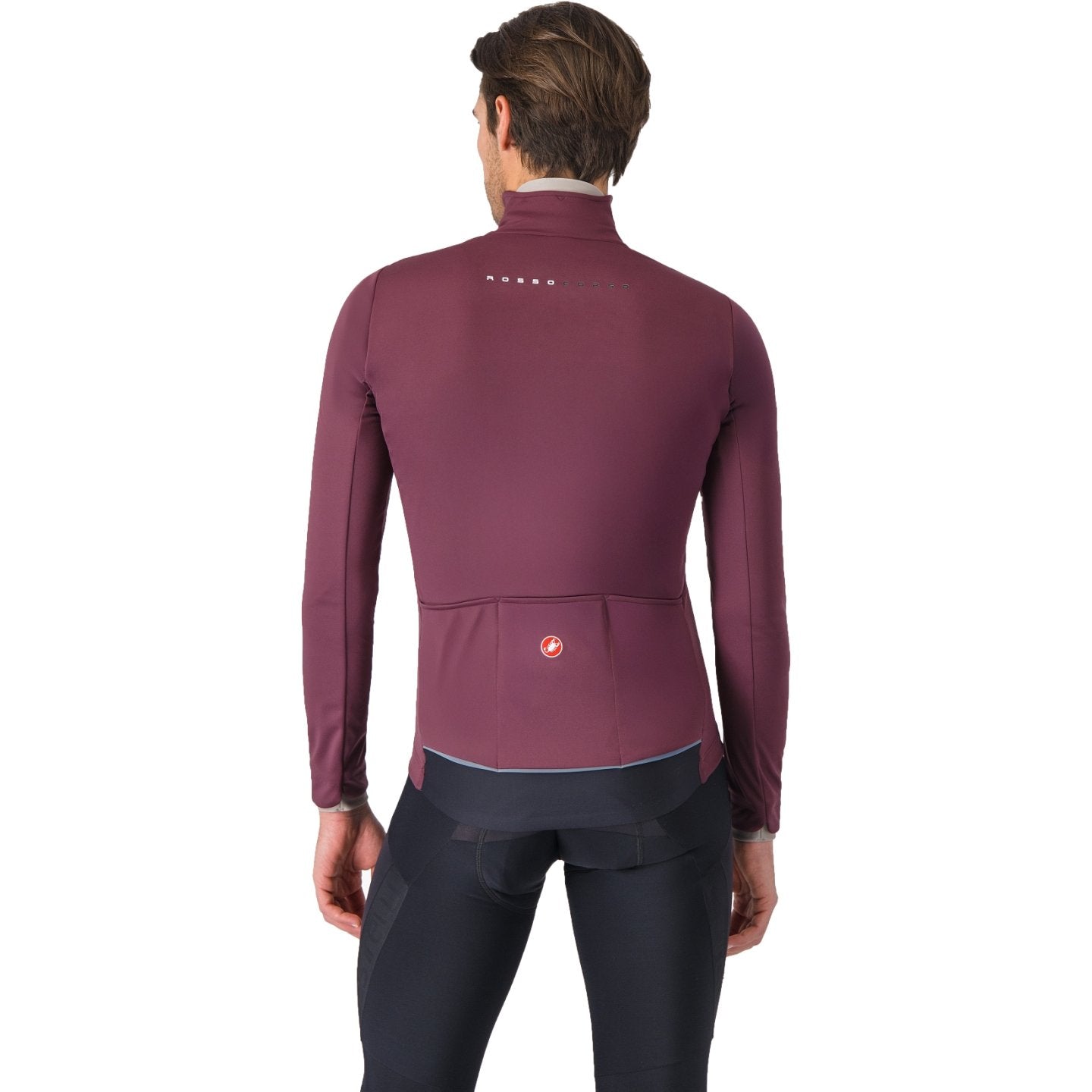 Castelli ALPHA 150 JACKET DEEP BORDEAUX/CLAY