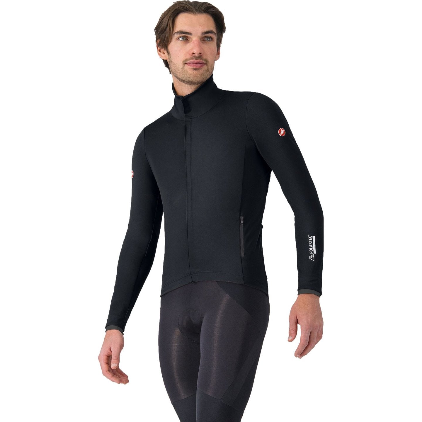 Castelli ALPHA 150 JACKET LIGHT BLACK/BLACK