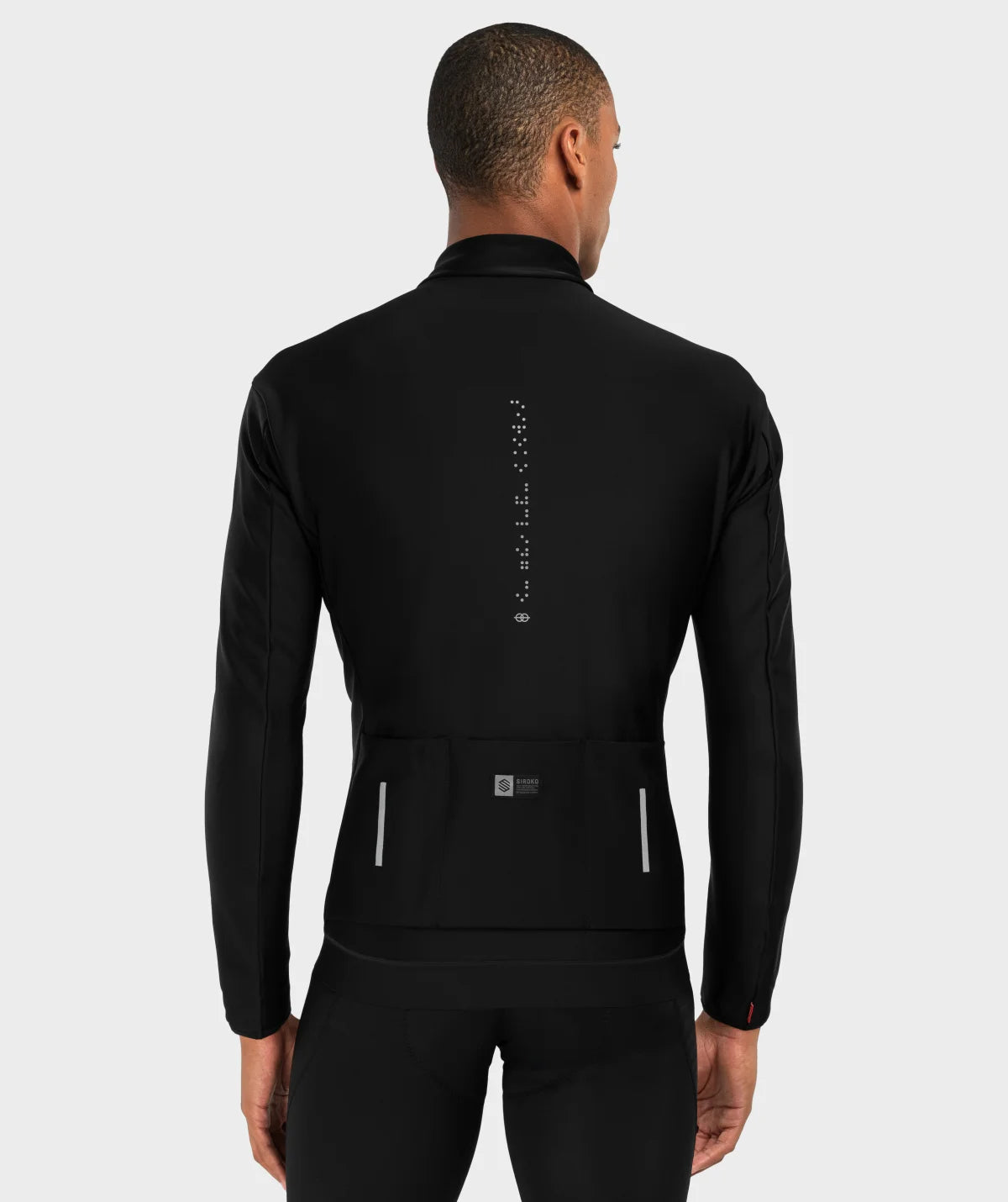 Siroko J3 Seymour Heren softshell fietsjas zwart
