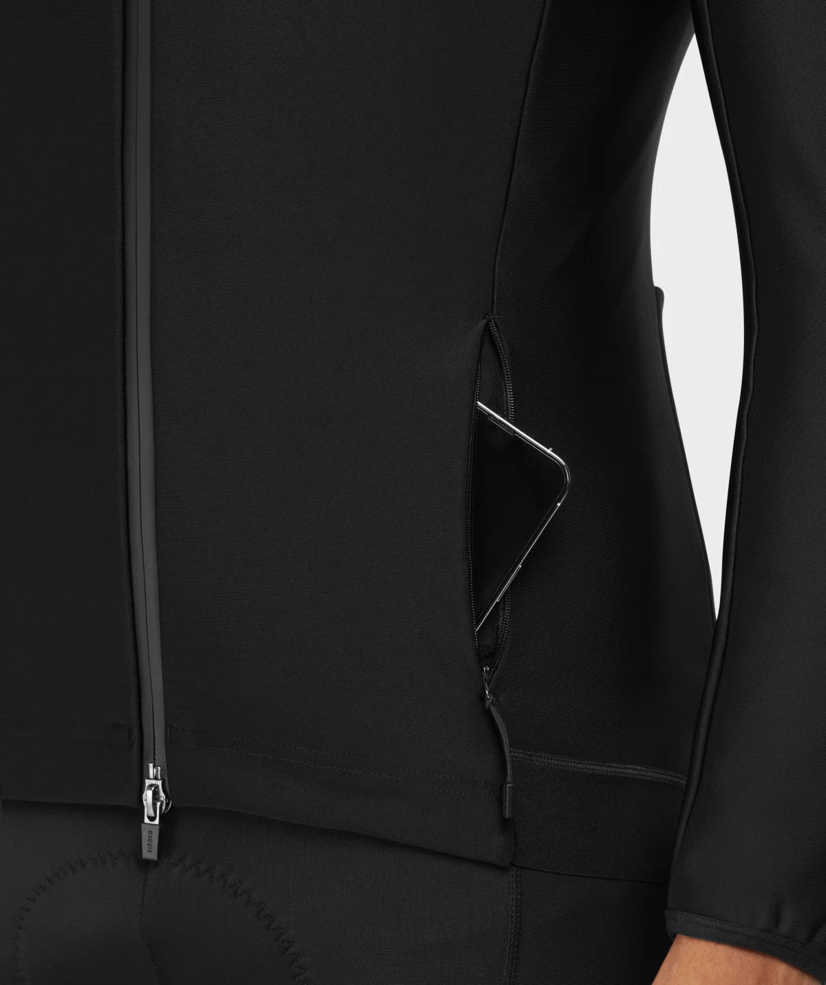 Siroko J3 Seymour Heren softshell fietsjas zwart