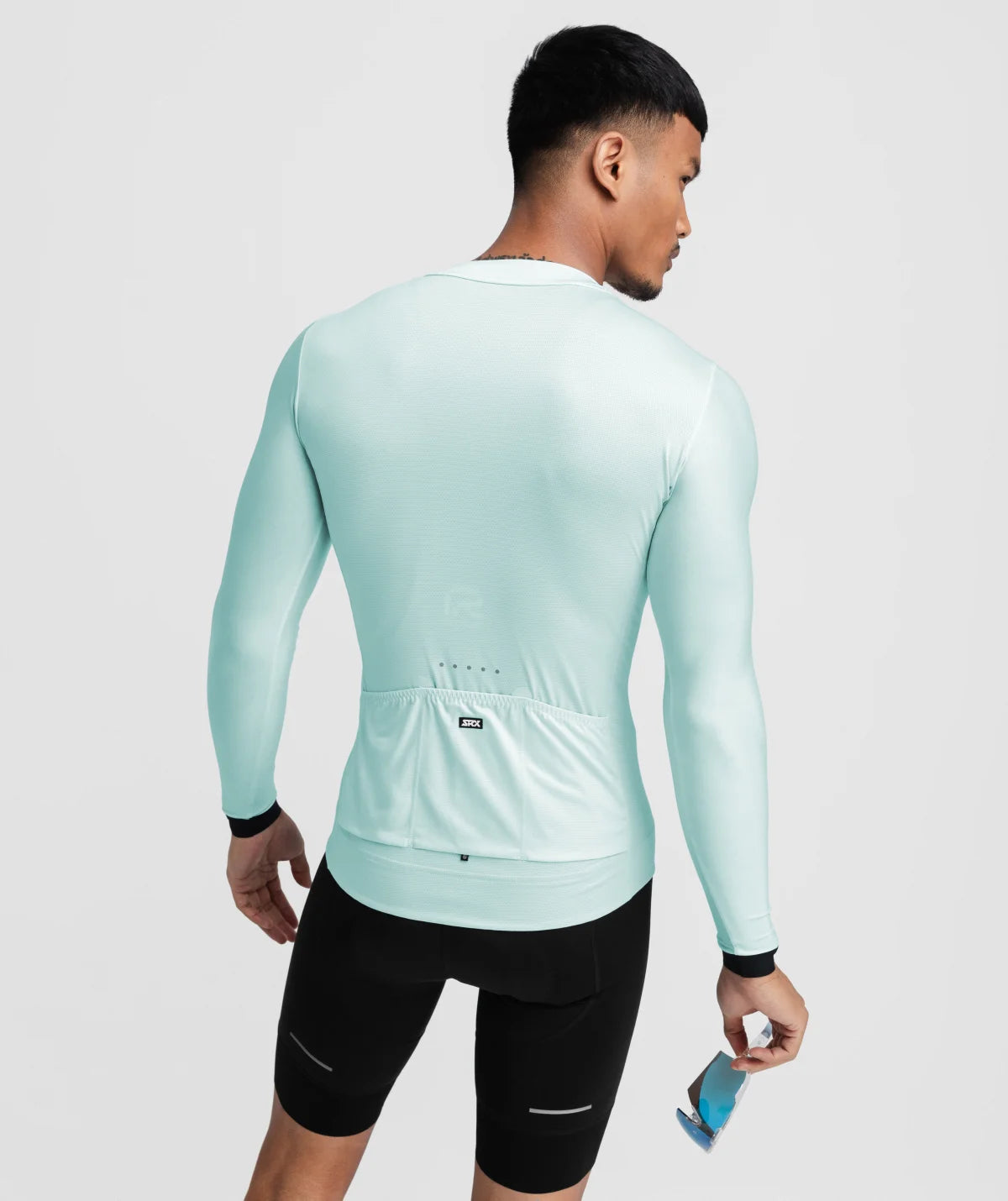 Siroko SRX Pro Speedmax heren fietsshirt lange mouwen mint groen