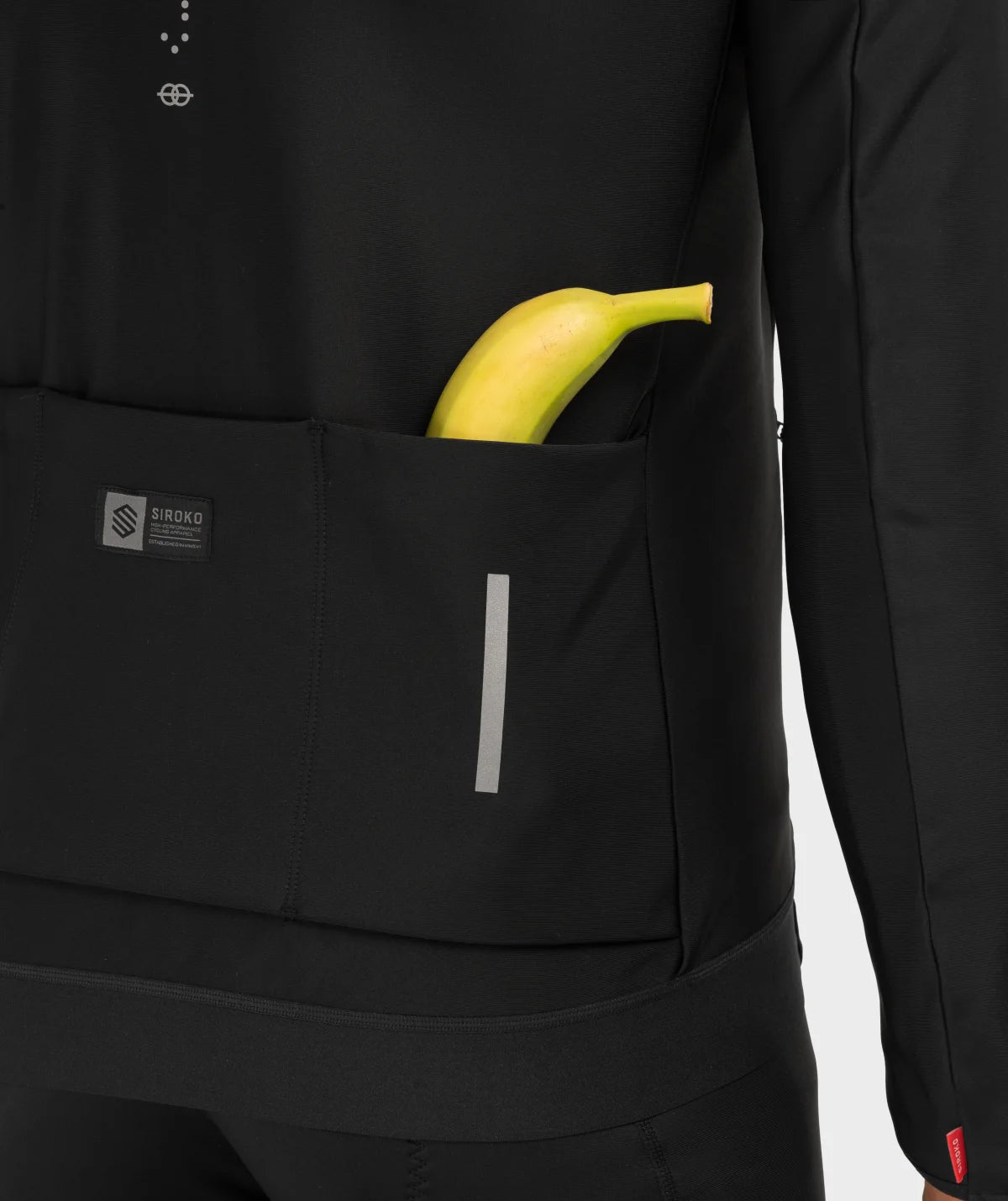 Siroko J3 Seymour Heren softshell fietsjas zwart