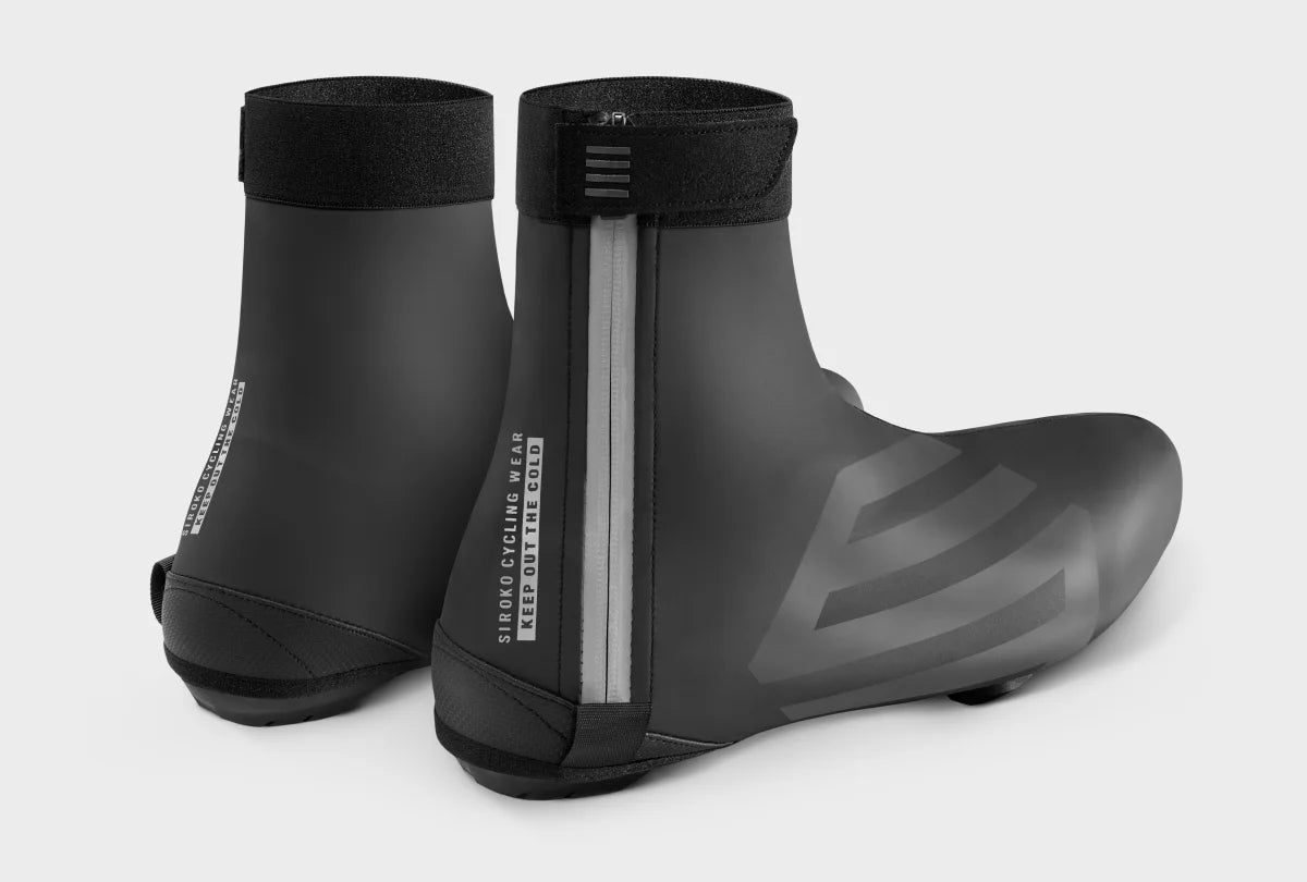 Siroko Marin Tech Overshoes fiets overschoenen zwart