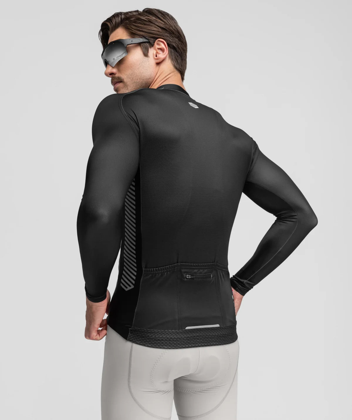 Siroko M2 Mystic heren fietsshirt lange mouwen zwart