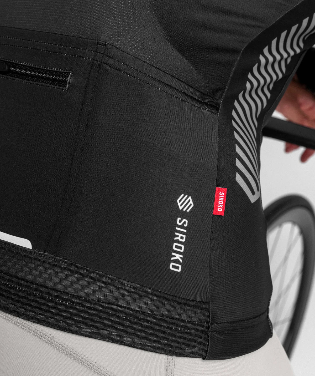 Siroko M2 Mystic heren fietsshirt lange mouwen zwart