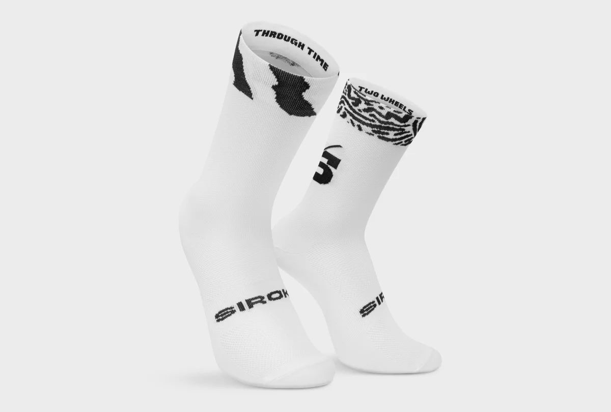 VIBZ 26 S1 Llonga White Fietssokken