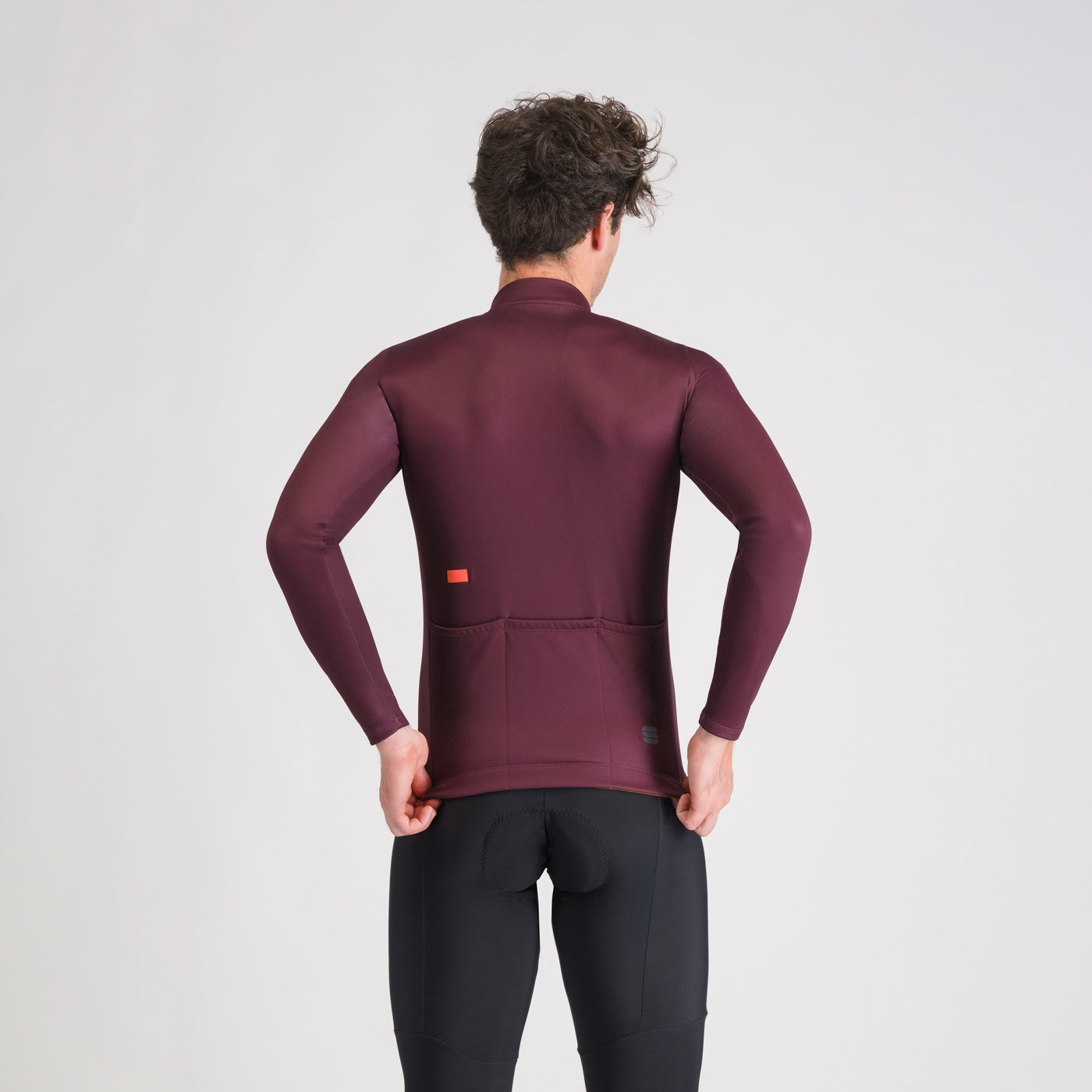 Sportful CLASSIC THERMAL JERSEY deep bordeaux