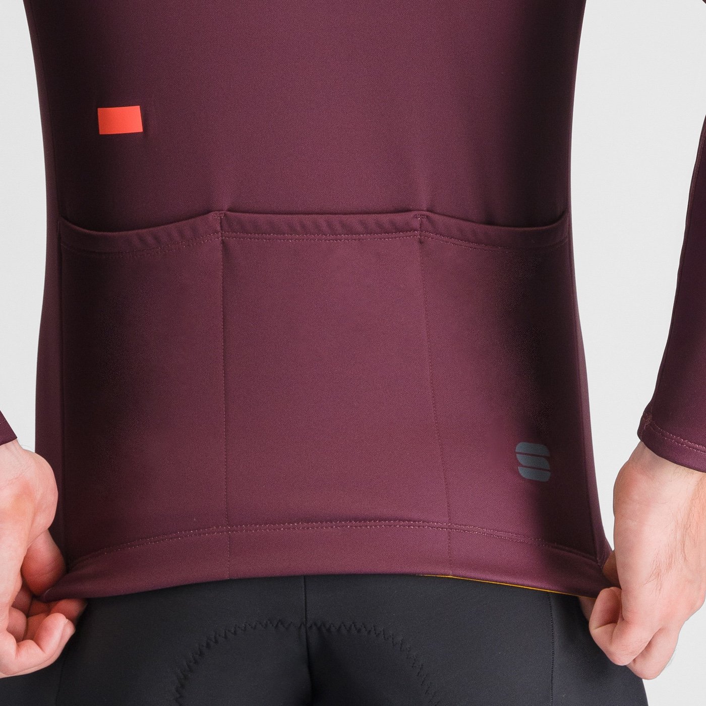 Sportful CLASSIC THERMAL JERSEY deep bordeaux