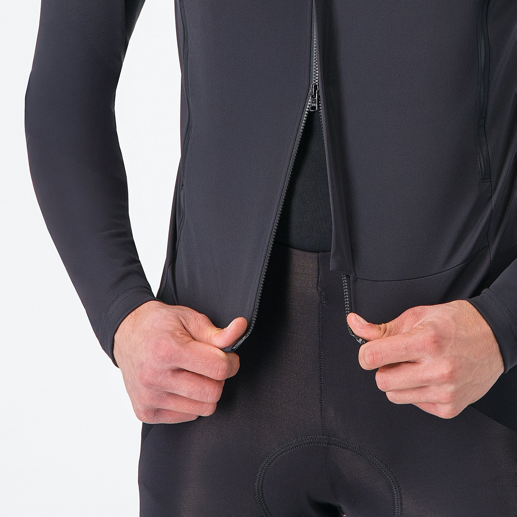 Castelli PERFETTO RoS 3 JACKET LIGHT BLACK/SILVER REFLEX