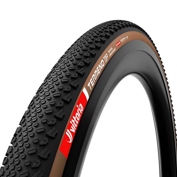 Vittoria Gravelband Terreno T50 Endurance TLR 40-622 Bruin/Zwart