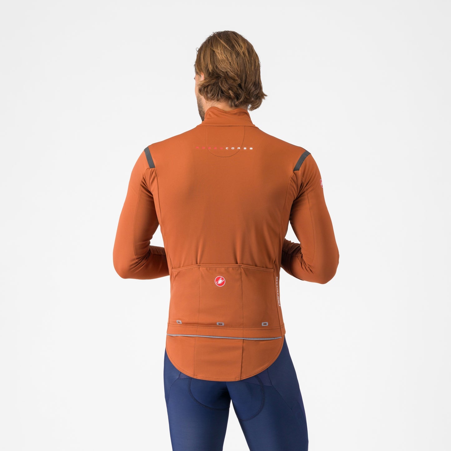 Castelli PERFETTO RoS 3 JACKET MOCHA/BLACK REFLEX