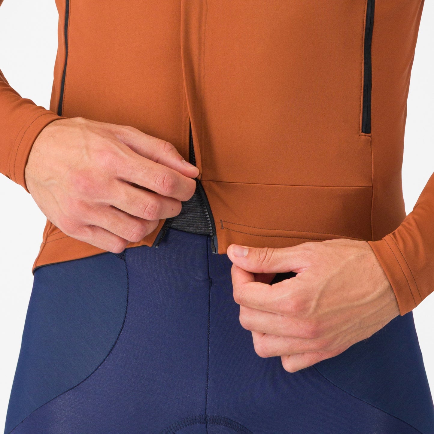 Castelli PERFETTO RoS 3 JACKET MOCHA/BLACK REFLEX