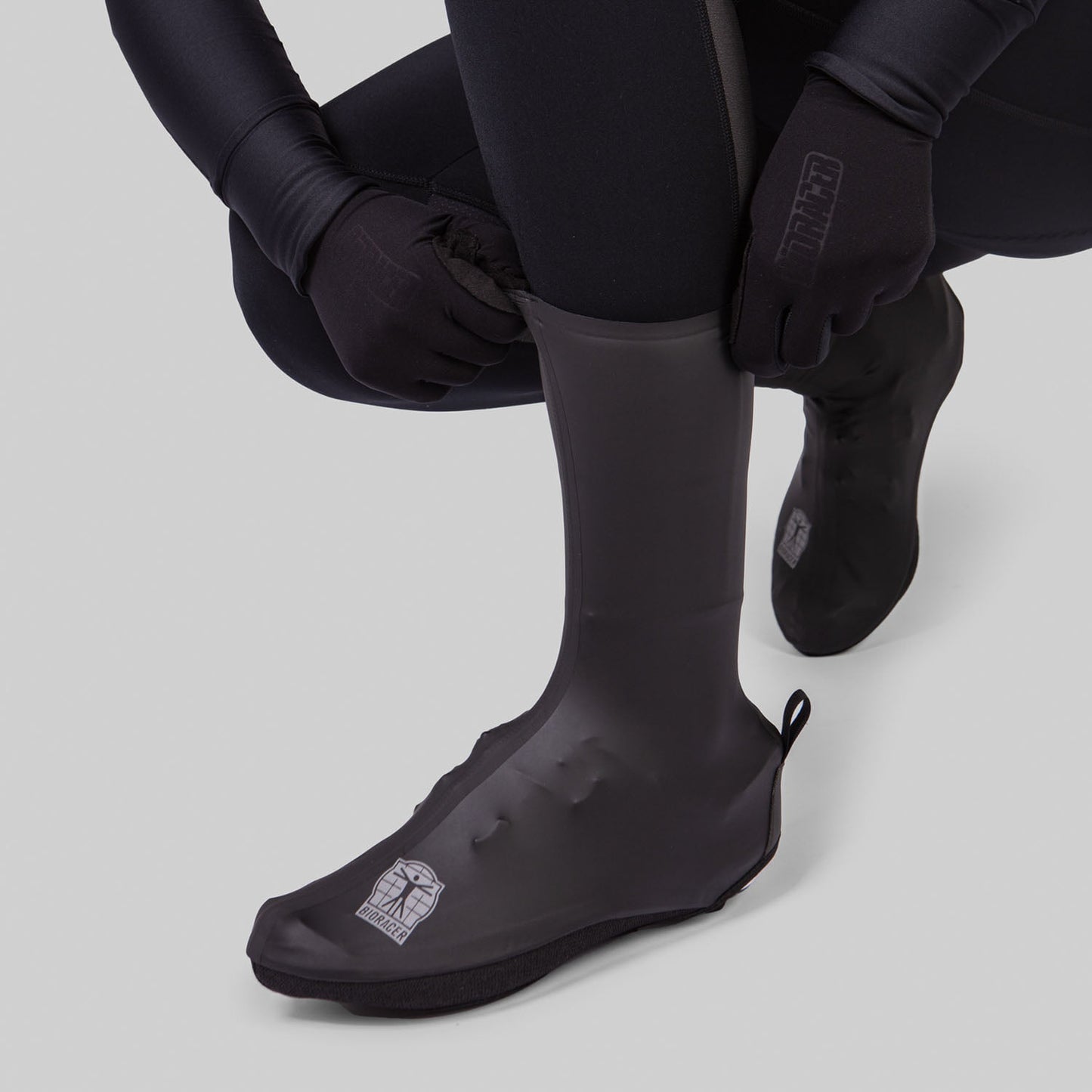 Bioracer Rain Shoe Covers overschoenen zwart