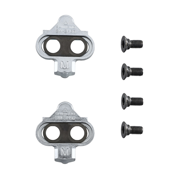Shimano SM-SH56 SPD schoenplaatjes zilver (paar)
