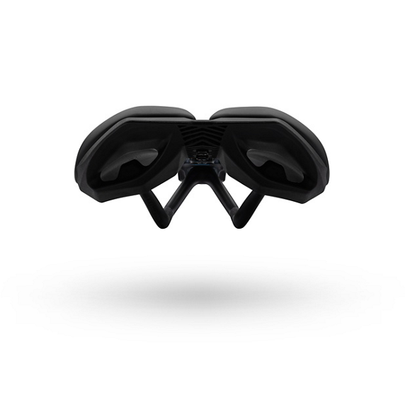 PRO Turnix Team Flow Carbon Zadel - 132mm Zwart