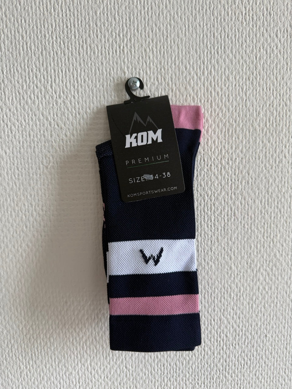 KOM Sports Premier Wielrensokken - Heren/Dames