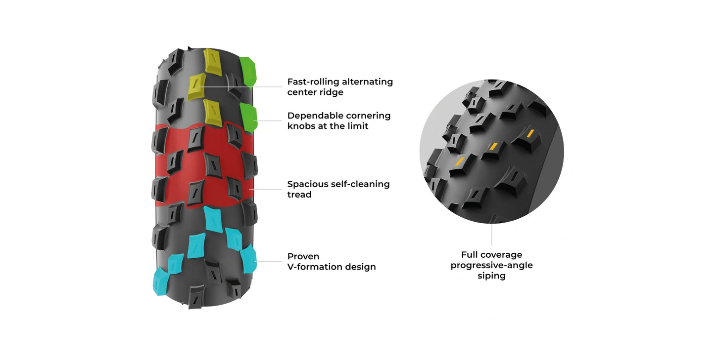Vittoria MTB Band Barzo XC Race TLR 55-622/29 x 2.25 Zwart