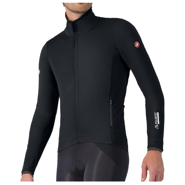 Castelli ALPHA 150 JACKET LIGHT BLACK/BLACK