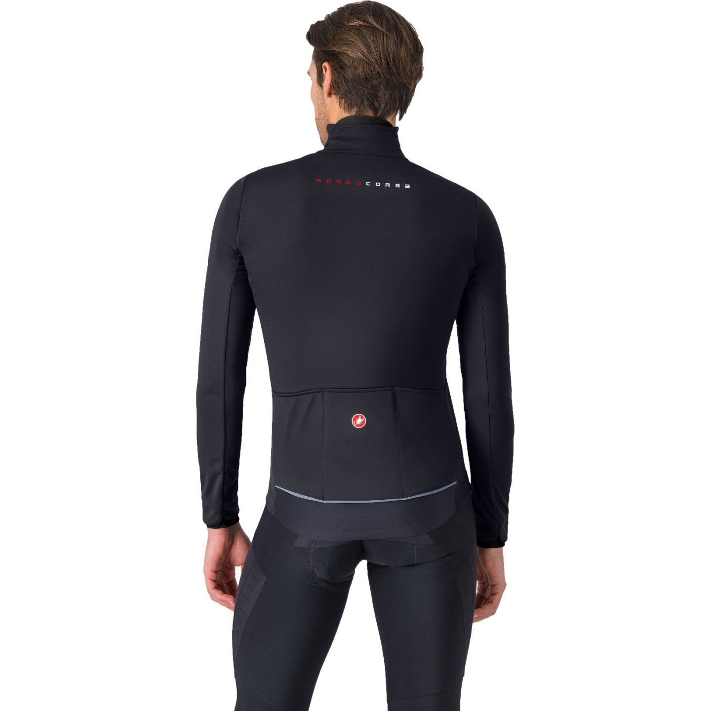 Castelli ALPHA 150 JACKET LIGHT BLACK/BLACK