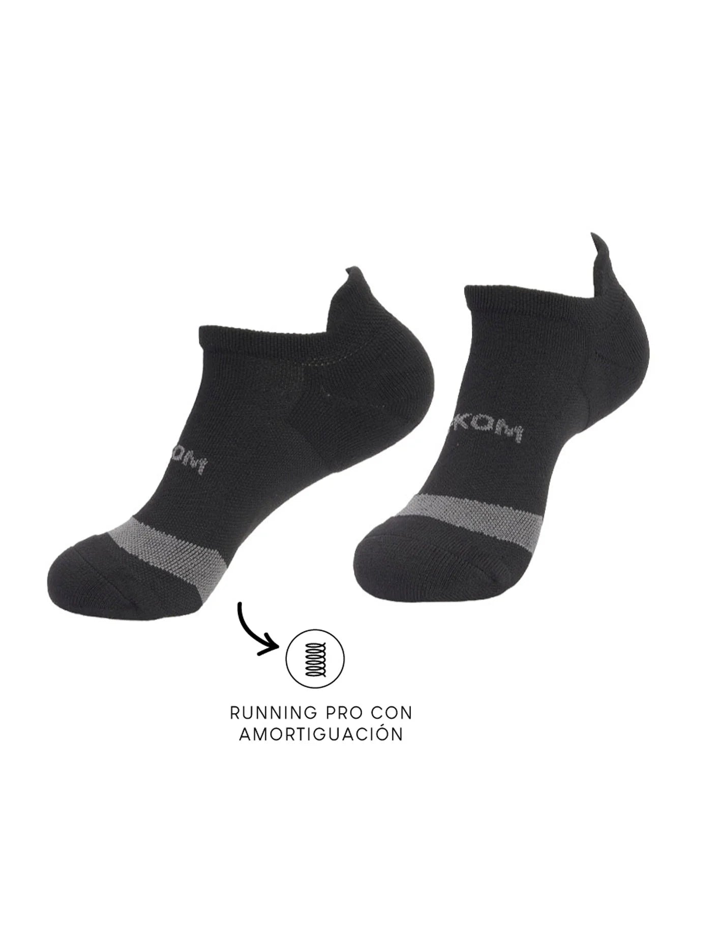 KOM Sports PRO Hardloopsokken met Demping  Premium